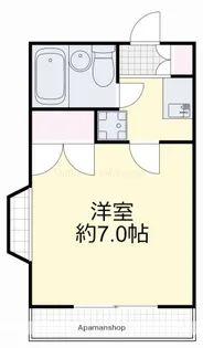 新保マンション【401号室】の間取り