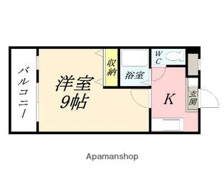 フローラ伊島【2階】の間取り