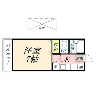 ポルト97【1階】の間取り