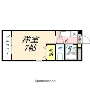 入江第2ビル【5階】の間取り