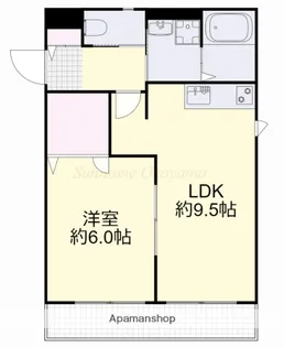 レジデンスC【1階】の間取り