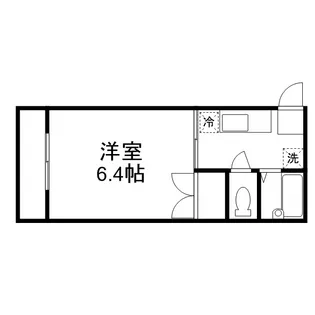 コーポパロス【301号室】の間取り