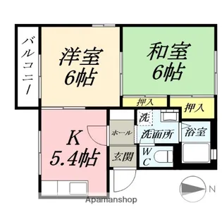 マーガレットハイツ【2階】の間取り