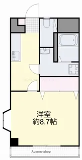 ラ・アージュ【102号室】の間取り