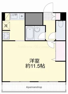 マローン京町【8階】の間取り