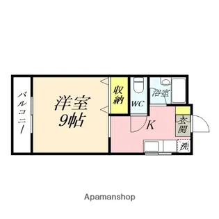 サテンドール【2階】の間取り