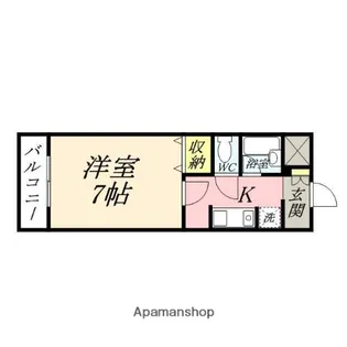 マローン新福【2階】の間取り