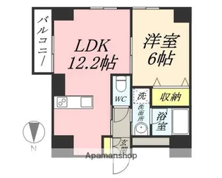アーバン富田町【2階】の間取り