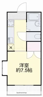 レジデンス十和B【2階】の間取り