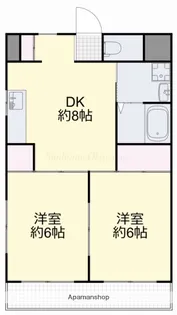 モナドマンション【1階】の間取り