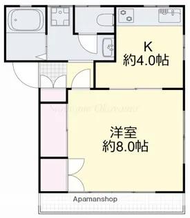 サングレースⅡ【2階】の間取り