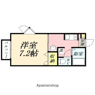 シェルブール松本【103号室】の間取り