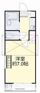 レセンテ614【2階】の間取り