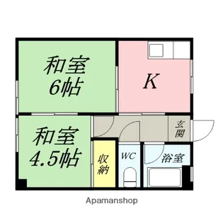 永代ビル【602号室】の間取り