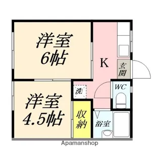 アネックスあゆみ(北棟)【201号室】の間取り