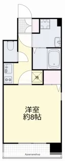 ルラシオン岡山奉還町【6階】の間取り