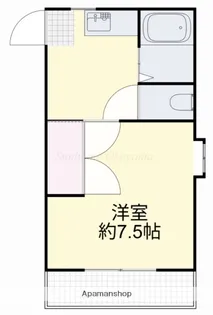 アーバンライフ泉田Ⅰ【131号室】の間取り