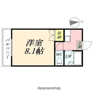リーガⅠ【3階】の間取り