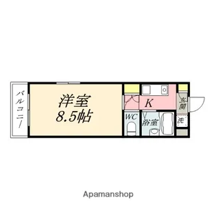 厚生シティハイツ【3階】の間取り