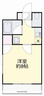 ネクスト津高A【1階】の間取り