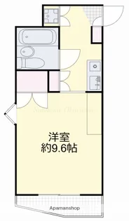 アクティブイン高島【3階】の間取り