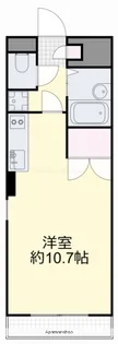 コンフォール【210号室】の間取り