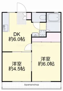 サンパーク青江B【103号室】の間取り