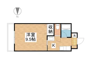 TOUENBLDG【5階】の間取り