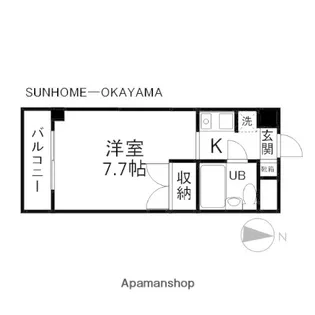 プレアール高島【2階】の間取り