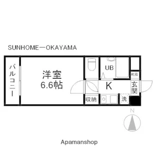 プレアール高島【3階】の間取り
