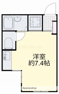 ルシエル番町【302号室】の間取り