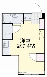 ルシエル番町【102号室】の間取り