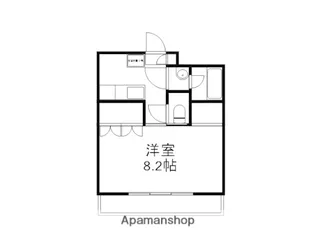 アメニティー伊島【406号室】の間取り