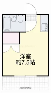 ホープ伊島B棟【302号室】の間取り