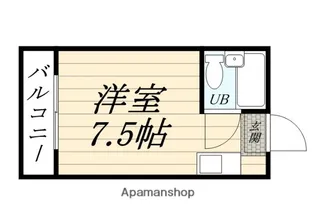 ホープ伊島B棟【3階】の間取り