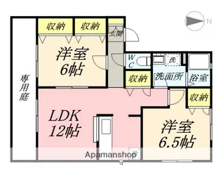 さにぃてらす’03 参番館【1階】の間取り