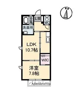 シルキーステージ【2階】の間取り
