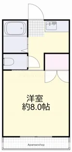 フローリッシュ神田Ⅱ【102号室】の間取り