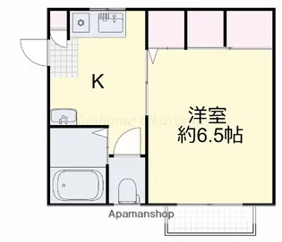 KTフラット【2階】の間取り
