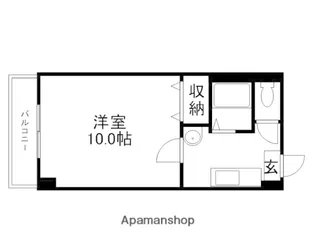 アジュール下中野【8階】の間取り