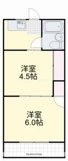 メゾンFUKAI【303号室】の間取り