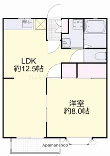 メゾンアヴニール【2階】の間取り