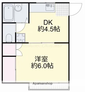 サニープラザ【2階】の間取り