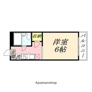 ウェーブレジデンス津島【1階】の間取り