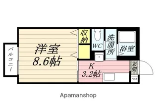 杉乃子ハイム【2階】の間取り