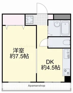 プラーナ富町【2階】の間取り