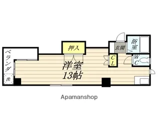 メゾン富田町【5階】の間取り