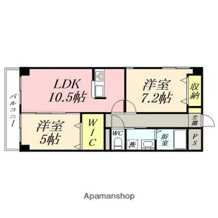 深可ヒュッテ【1階】の間取り
