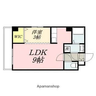LST表町Ⅲ【8階】の間取り