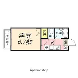 セイル94【105号室】の間取り